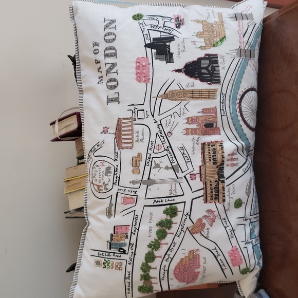 London map pillows - Picture 1 of 4